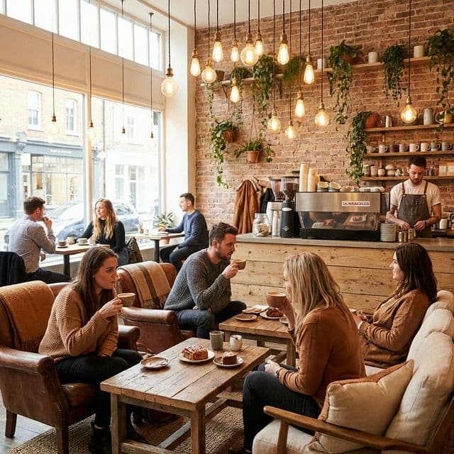 Cozy Cafe Interior